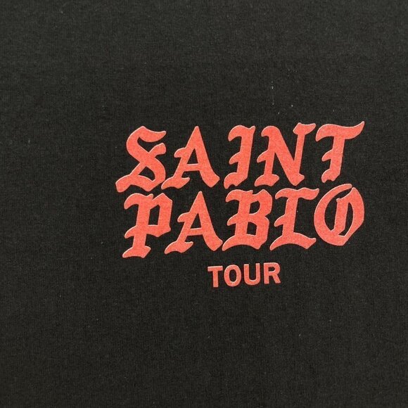 Saint Pablo Tour 2016 General Admission Concert Shirt Kanye Yeezus Adult Size S - Picture 2 of 10